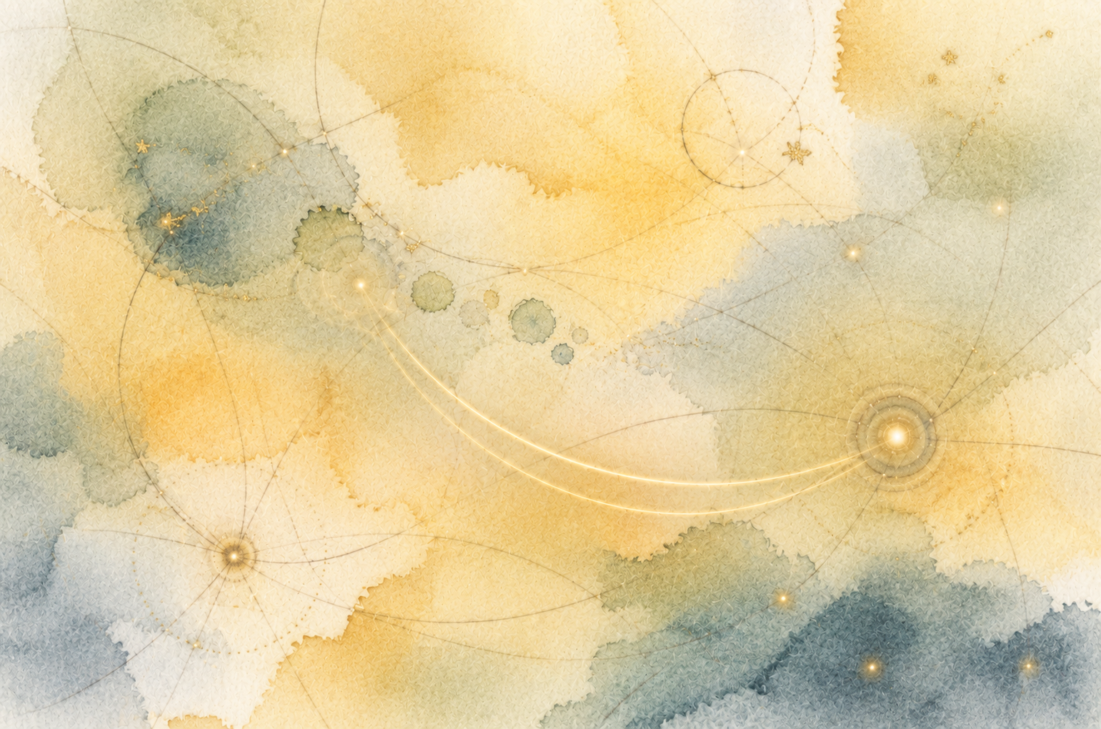 Watercolor illustration for the entropy post